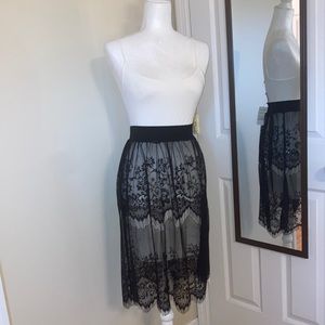 Lace Skirt with 2 fitted dresses